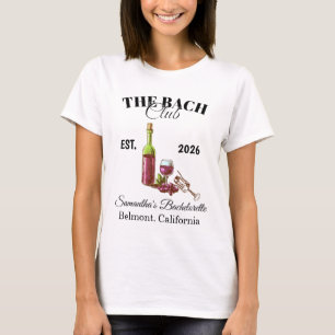 Camiseta A despedida de solteira do BACH Club