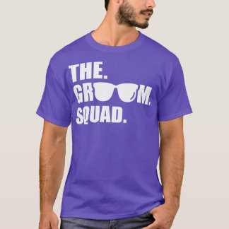 Camiseta A despedida de solteiro do Groom Squad