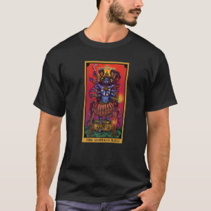 Camiseta A Deusa Kali O Feroz Cartão Tarot Hindu Em