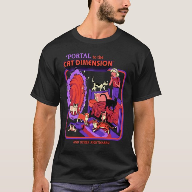 Camiseta A Dimensão Cat (Frente)