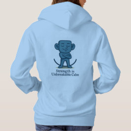 Camiseta A direita é calmo ininterrupto - Hoodie motivacion