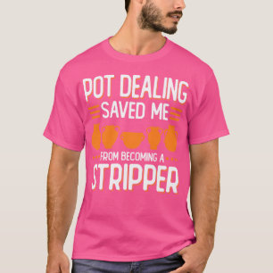Camiseta A Discagem De potes Me Salvou A Engraçada Potência