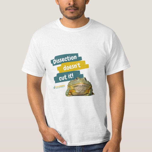 Camiseta A dissecação não o corta, Torta (Frente)