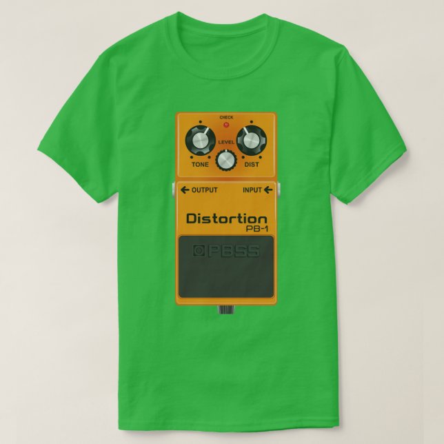 Camiseta A Distorção Do Chefe (Frente do Design)
