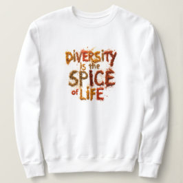 Camiseta A Diversidade é o Tempero da Vida - Espaço Seguro