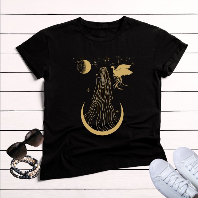 Camiseta A Divina Ascensão Feminina de Phoenix (Criador carregado)