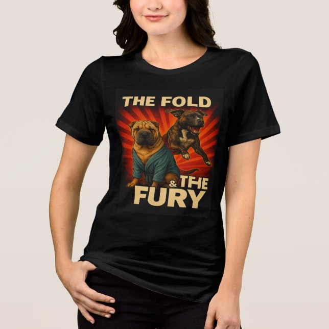 Camiseta A Dobragem e a Fúria (Frente)