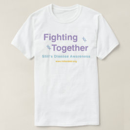 Camiseta A doença ainda está lutando juntos