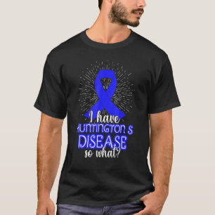 Camiseta A doença de Huntington teve consciência