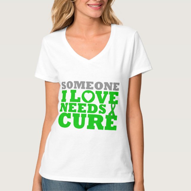 Camiseta A doença mitocondrial alguém amor de I precisa uma (Frente)