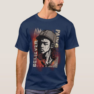 Camiseta A Dor Faz Crente Motivacional | Grunge Gráfico
