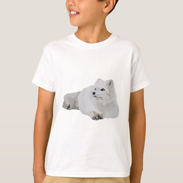 Camiseta A é para a Raposa Árctica (Frente)