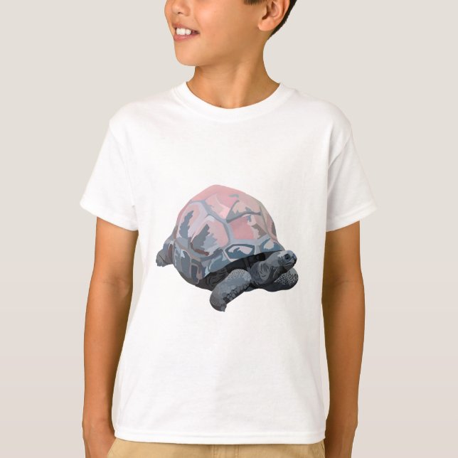 Camiseta A é para Aldabra Tortoise (Frente)