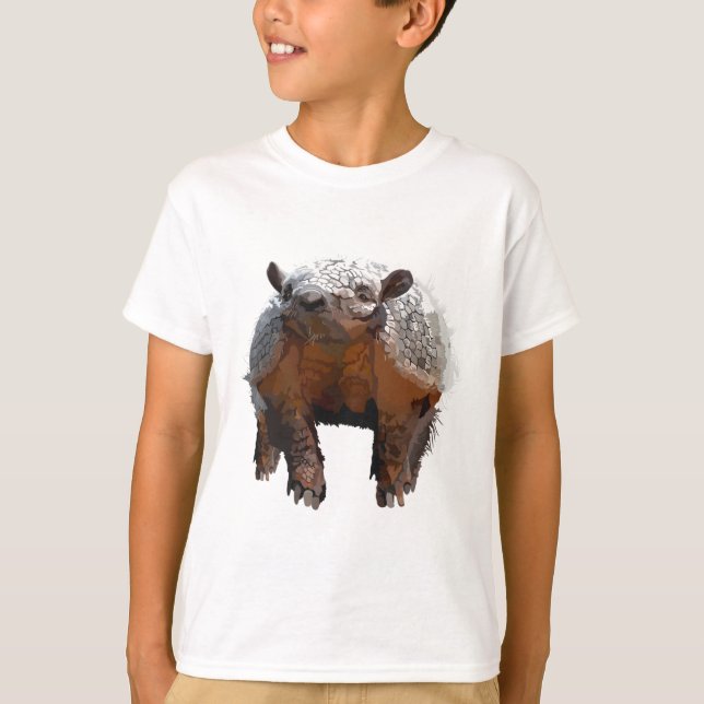 Camiseta A é para Armadillo (Frente)