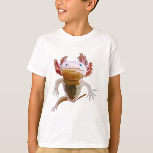 Camiseta A é para Axolotl (Frente)