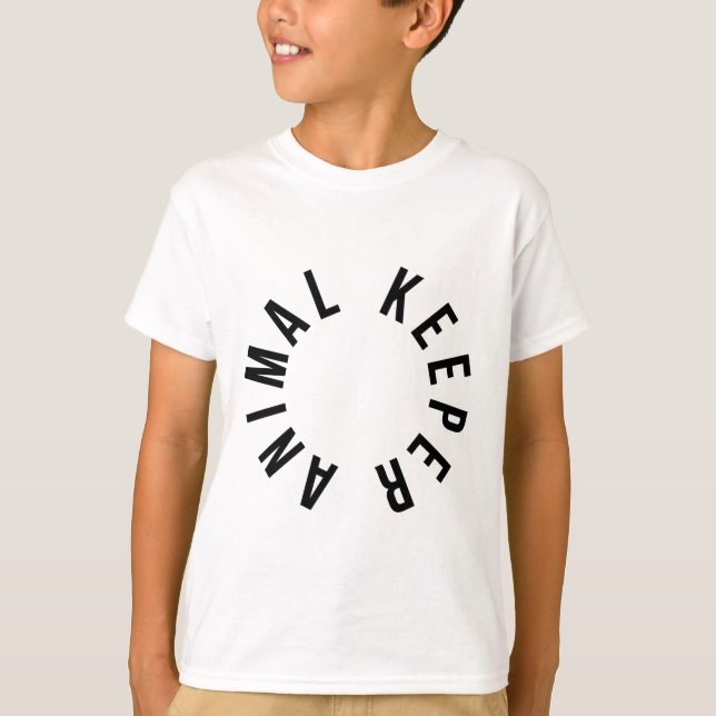 Camiseta A é para o Animal Keeper (Frente)