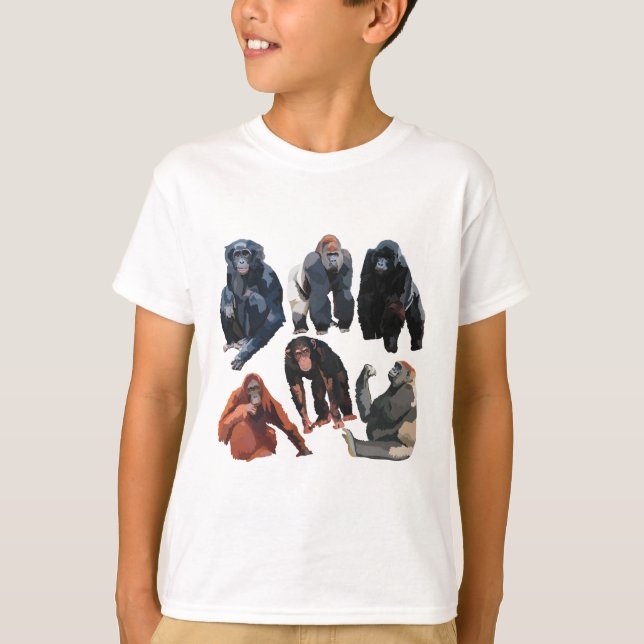 Camiseta A é para o Ape (Frente)