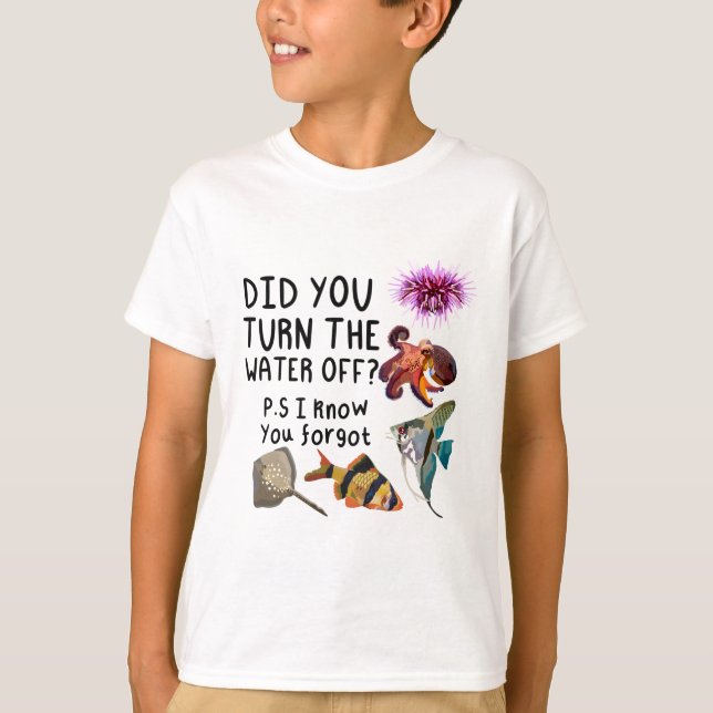 Camiseta A é para o Aquário (Frente)