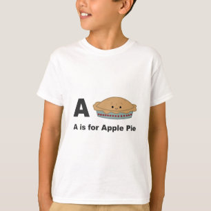 Camiseta A é para Torta de Maçã