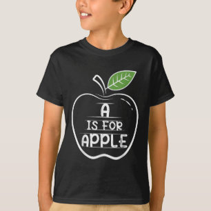 Camiseta A É Uma Aventura de Colheita de Maçã Amor Apanhado