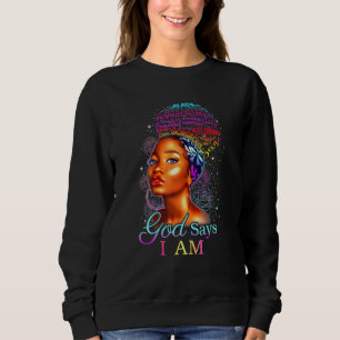 Camiseta A Ebonia Negra-Africana abençoada Rainha Empoderad