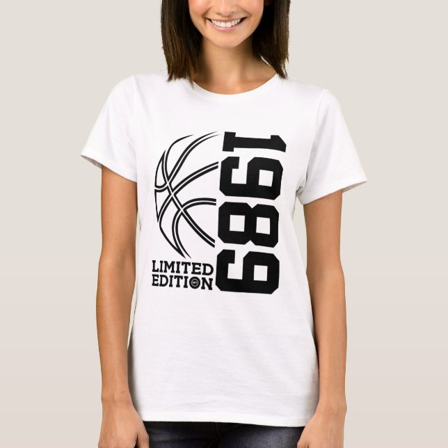 Camiseta &# a edição limitada de aniversário de 1989 (Frente)