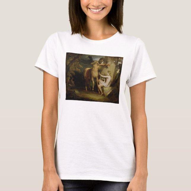 Camiseta A educação de Achilles, c.1772 (óleo em canvas) (Frente)