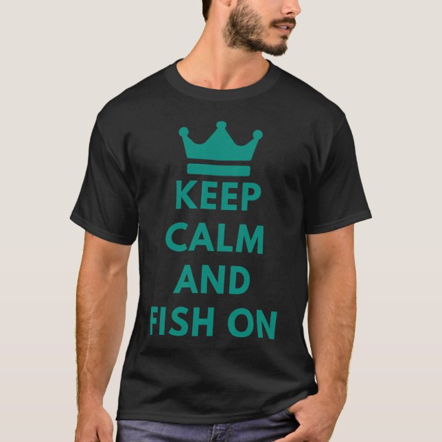 Camiseta A Educação é Importante mas a Pesca é Mais Importa (Frente)