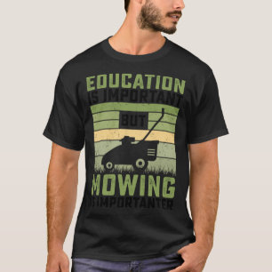 Camiseta A educação é importante, mas Mover é importante L