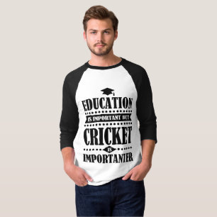 Camiseta a educação é importante mas o grilo é importan