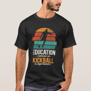 Camiseta A Educação É Importante, Mas O Jogo É Importante
