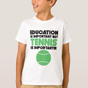 Camiseta A educação é importante mas o tênis é Importa