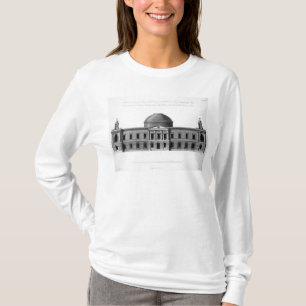Camiseta A elevação sul da casa do registro,