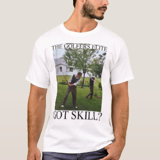 Camiseta A elite dos jogadores de golfe