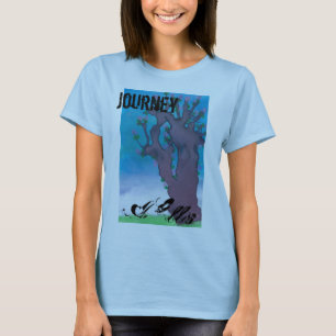 Camiseta A.Ellis projetou o T: Viagem