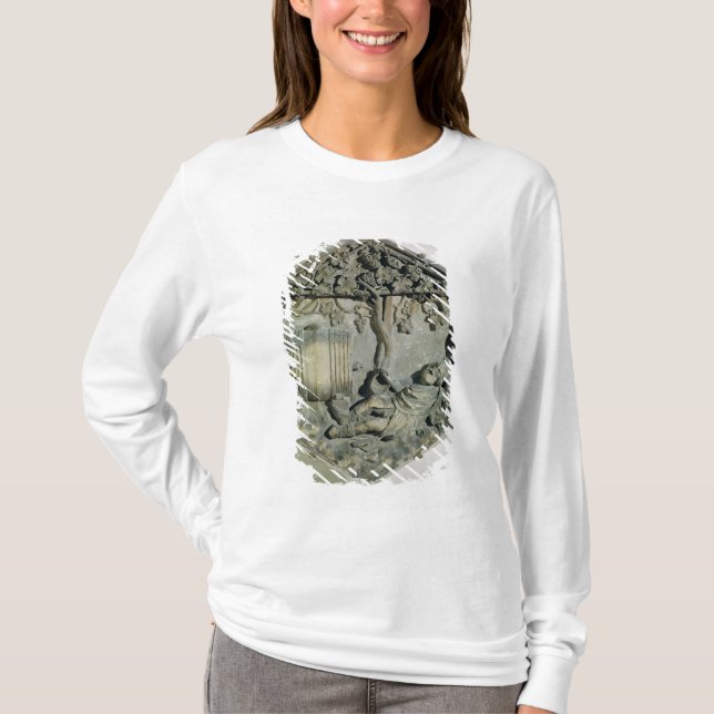 Camiseta A embriaguez de Noah, decorativo sextavado (Frente)