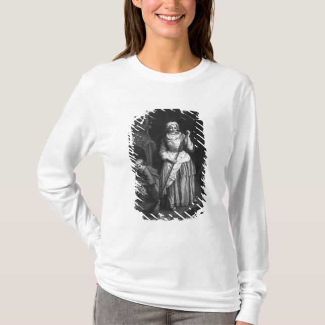 Camiseta A empregada (Frente)