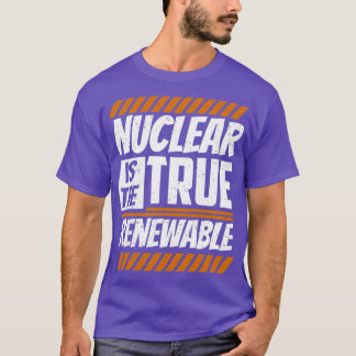 Camiseta A Energia Nuclear É O Verdadeiro Atom De Energia R