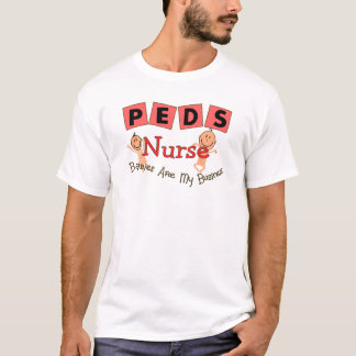 Camiseta A enfermeira pediatra "bebês é meu negócio "