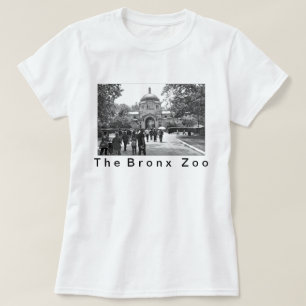 Camiseta A entrada do jardim zoológico de Bronx