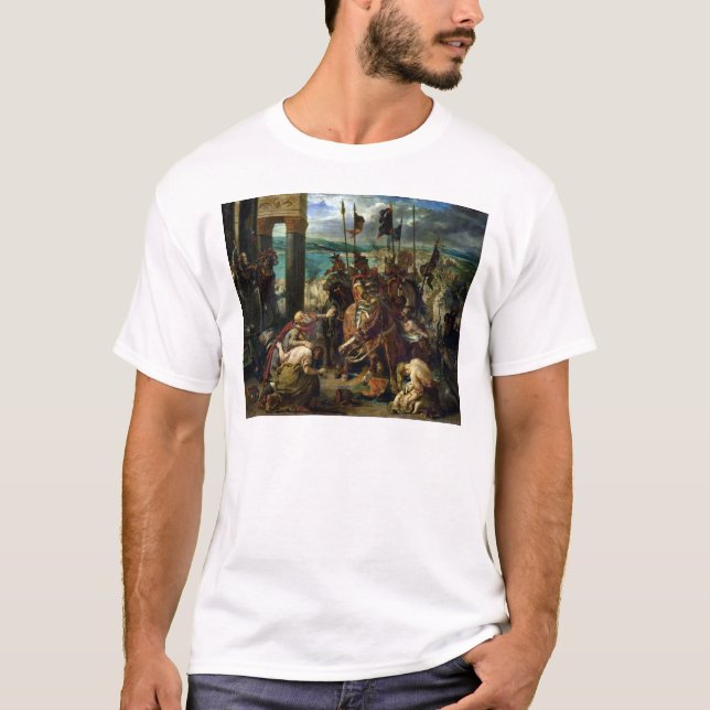 Camiseta A entrada dos cruzados em Constantinople (Frente)