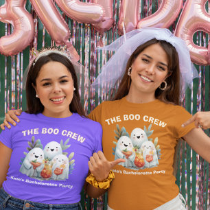 Camiseta A Equipe Boo Fofa Fantasma Despedida de Solteira