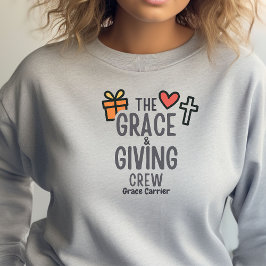 Camiseta A Equipe da Graça e do Dar Fé Natal