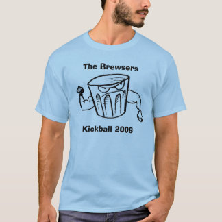 Camiseta A equipe de Brewsers Kickball