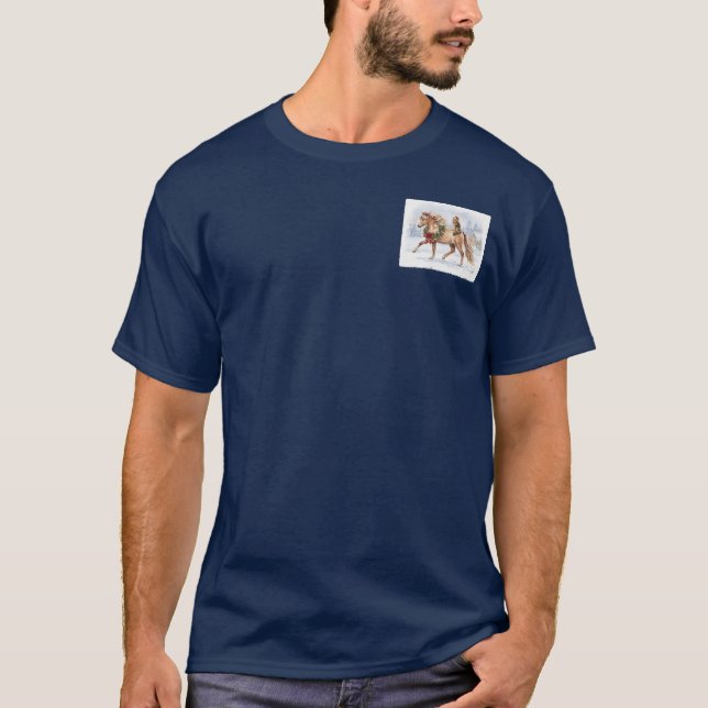 Camiseta A equipe de Natal com Maggie e Nari (Frente)