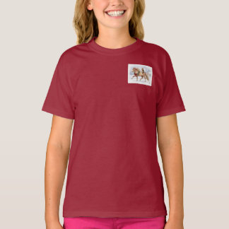 Camiseta A equipe de Natal com Maggie e Nari