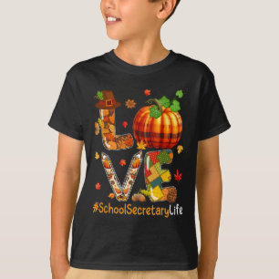 Camiseta A Equipe de Trabalho de Ação de Graças da Secretár