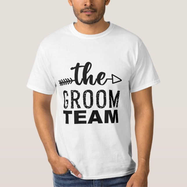 Camiseta A Equipe do Noivo (Frente)