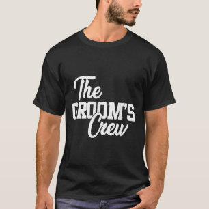 Camiseta A Equipe do Noivo Piada de Casamento ou Presente d