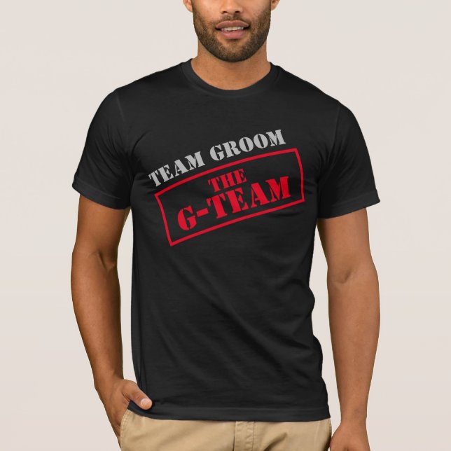 Camiseta A Equipe G-Team Groom (Frente)